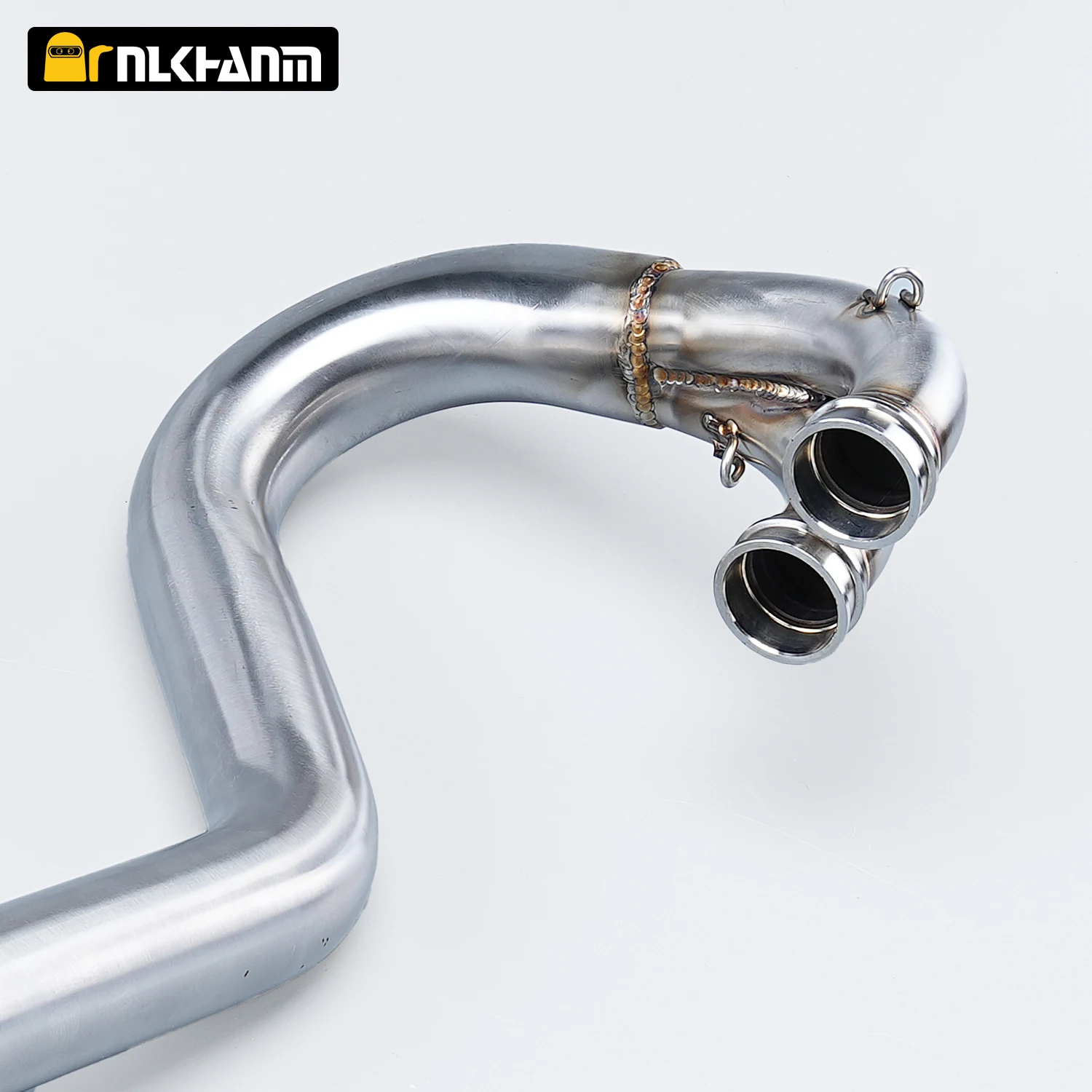 Motorcycle Exhaust Escape Modify System Front Link Pipe Connect original Muffler 50.5mm Slip On For KTM 450 EXC For KTM450 SX-F