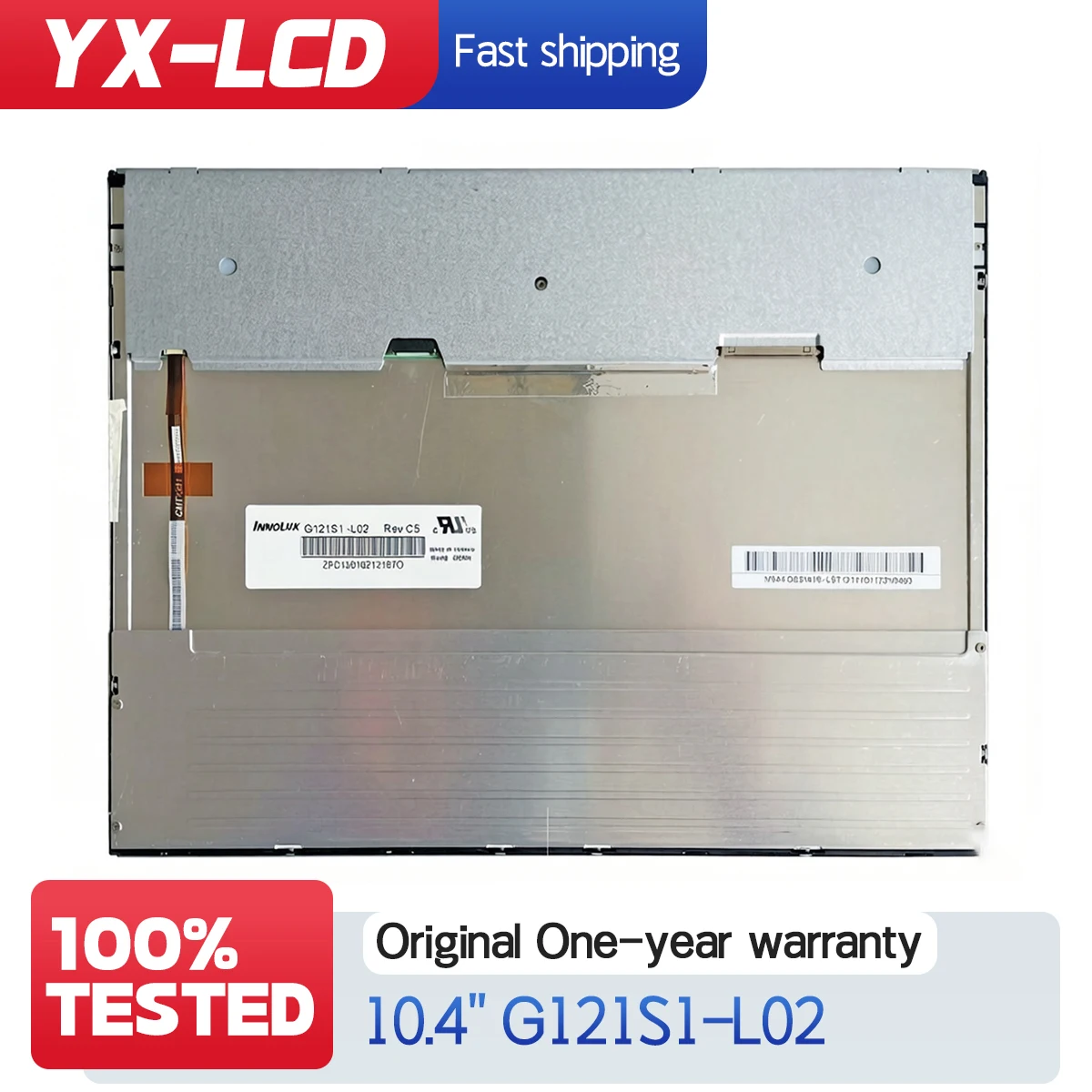 

ЖК-дисплей G121S1-L02 для Innolux, оригинальный 12,1-дюймовый экран G121S1-L01 G121X1-L03 G121X1-L04 G121X1-L01