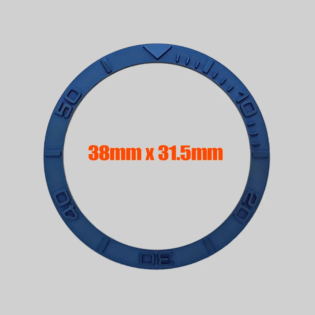 38mmx31.5mm GMT SUB Flat Bezel Insert SKX007 Bezel Ring Fit for Seiko SKX007 SKX009 SRPD Watch Case NH35 NH36 Case Watch Bezel