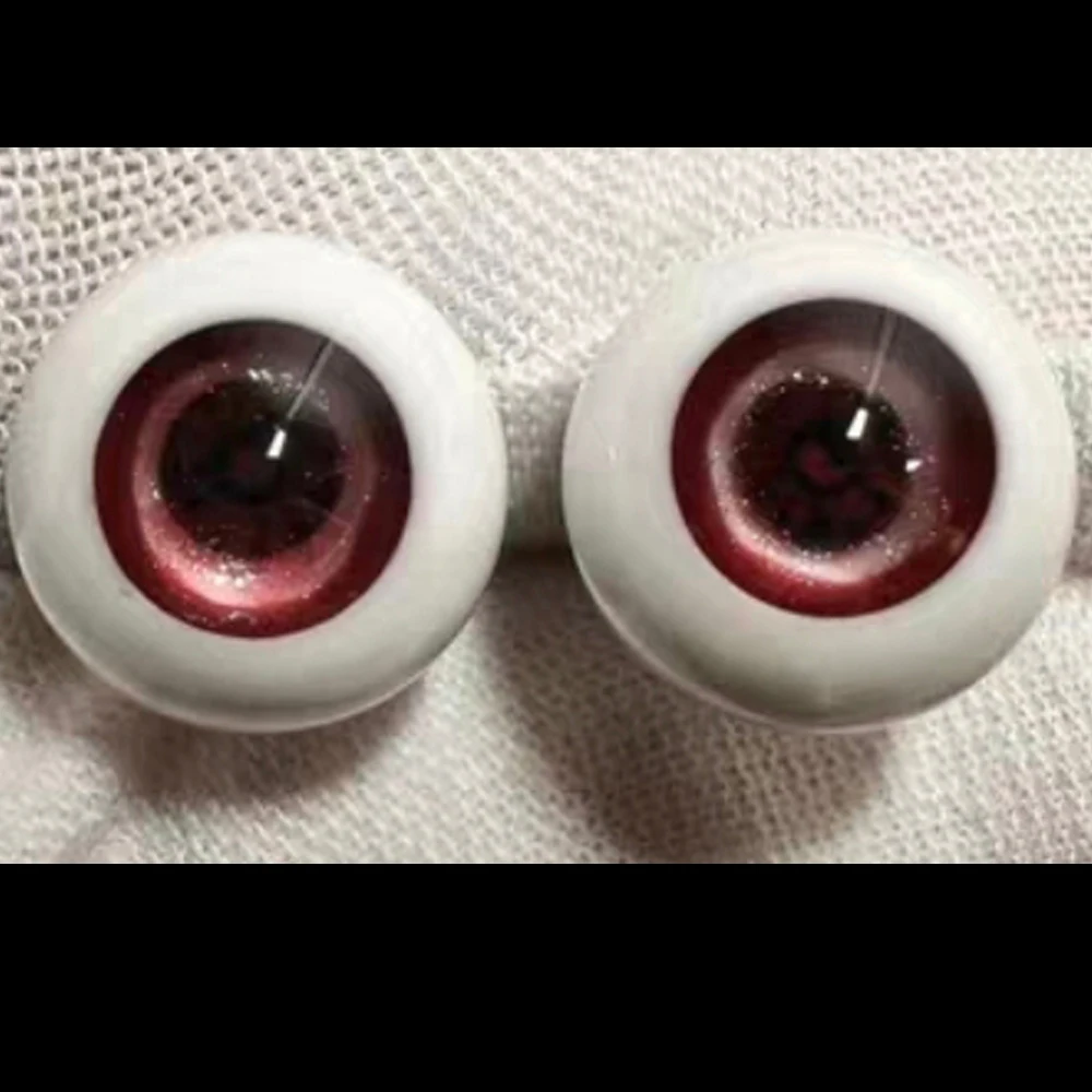 14mm/16mm Puppenaugen DIY Handgefertigte Augenbälle Puppenzubehör für 1/4 1/3 Puppe BJD Gipsaugen – Detail 6