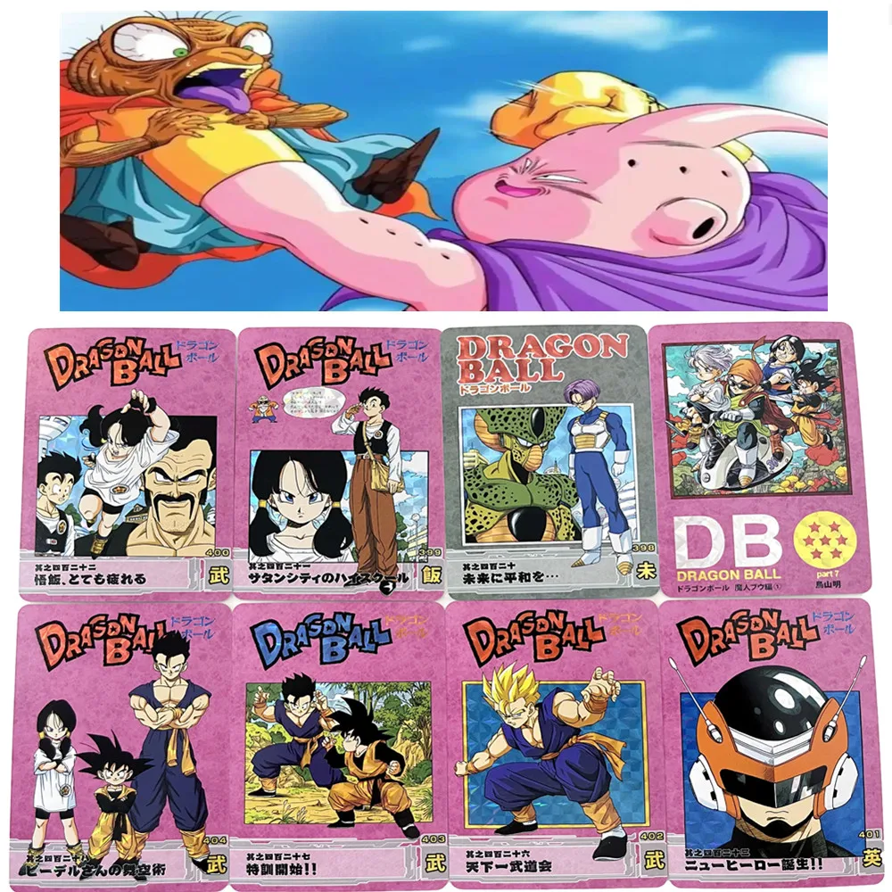 54 قطعة/المجموعة لعبة دراغون بول Z بطاقات الجزء التسعة رقم 9 ماجين بو جوكو تورانكوسو سون جوهان عمل أرقام التجارة جمع لعبة هدية للأطفال #1