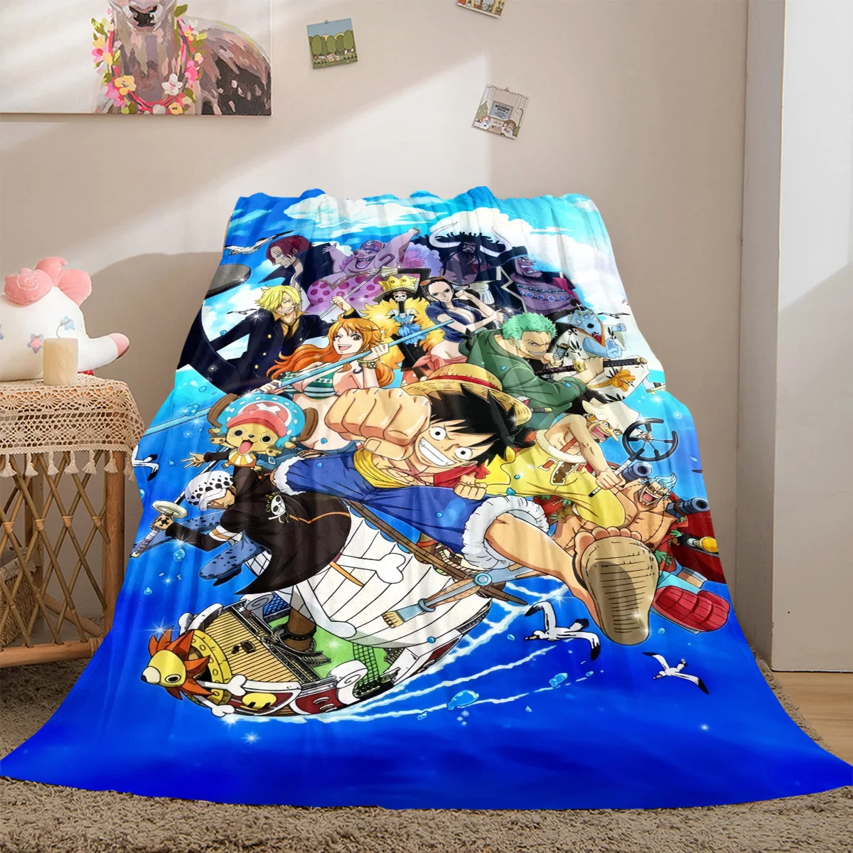 Selimut Perjalanan Serbaguna A - Outdoor Camping Anime ulasan dan harga