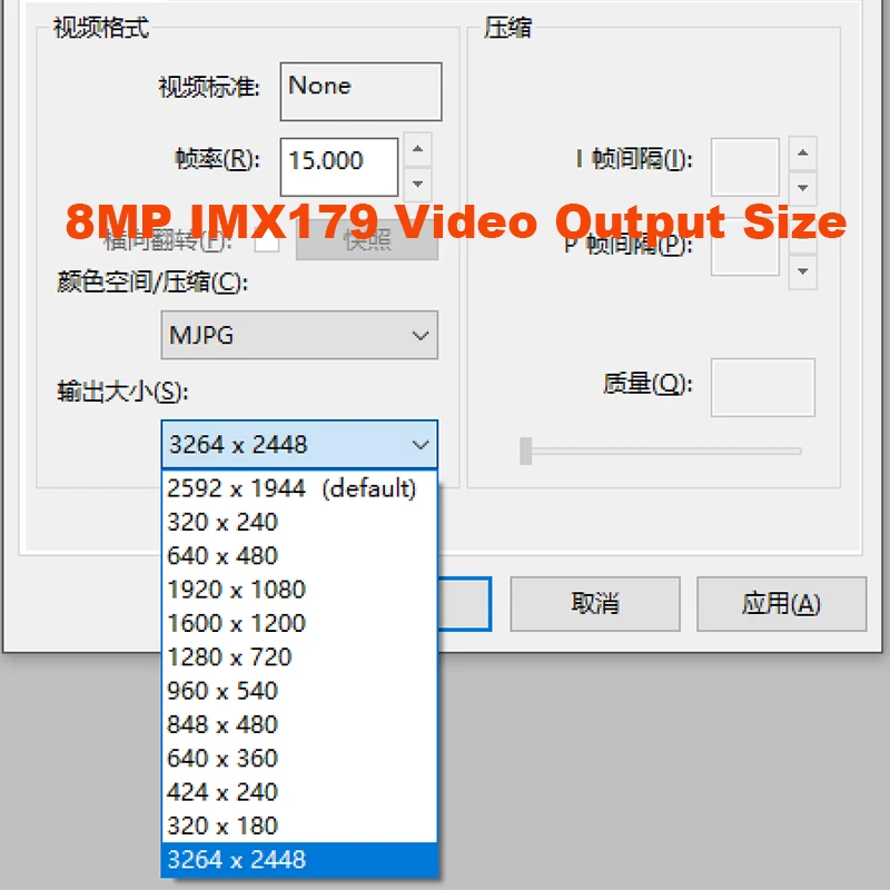 4K 8MP 5MP 1080P IMX179 Full HD USB Camera Module MJPEG 30fps High Speed Mini CCTV Linux UVC Android Webcam Surveillance Camera