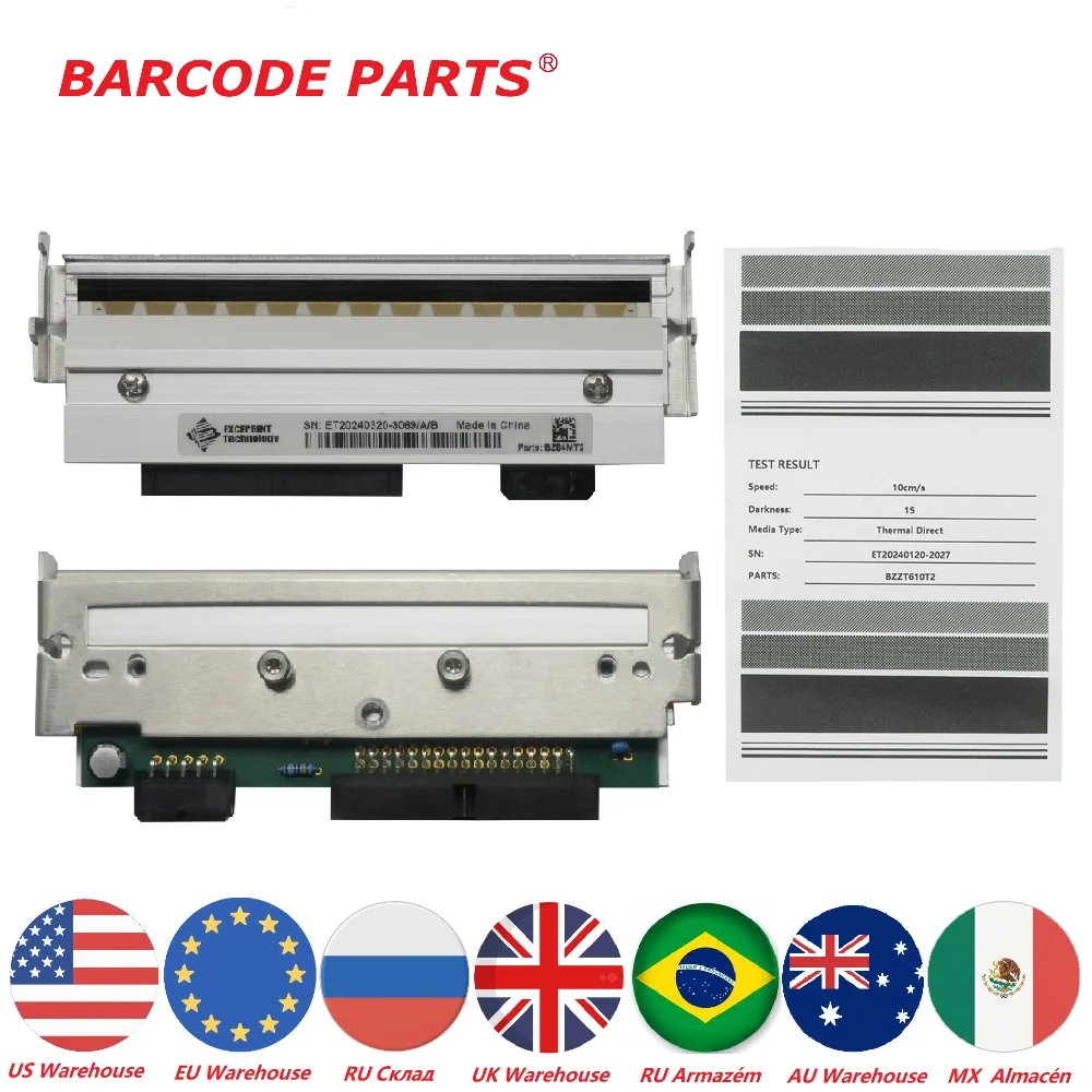 

Brand New G41400M S4M Printhead for Zebra S4M Thermal Barcode Label Printer 203dpi