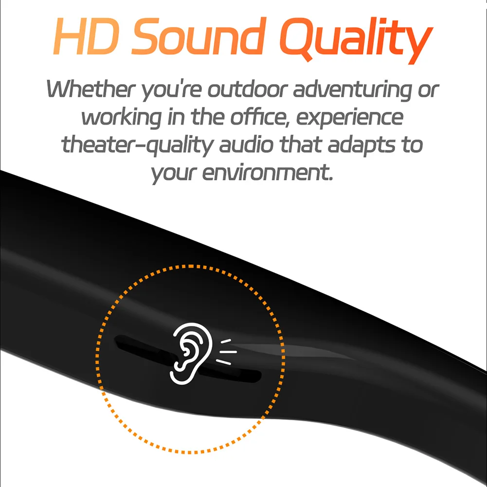 

AI Translation Smart Glasses Smart Audio Sunglasses BT Glasses for Office Driving Cycling Outdoor Sports