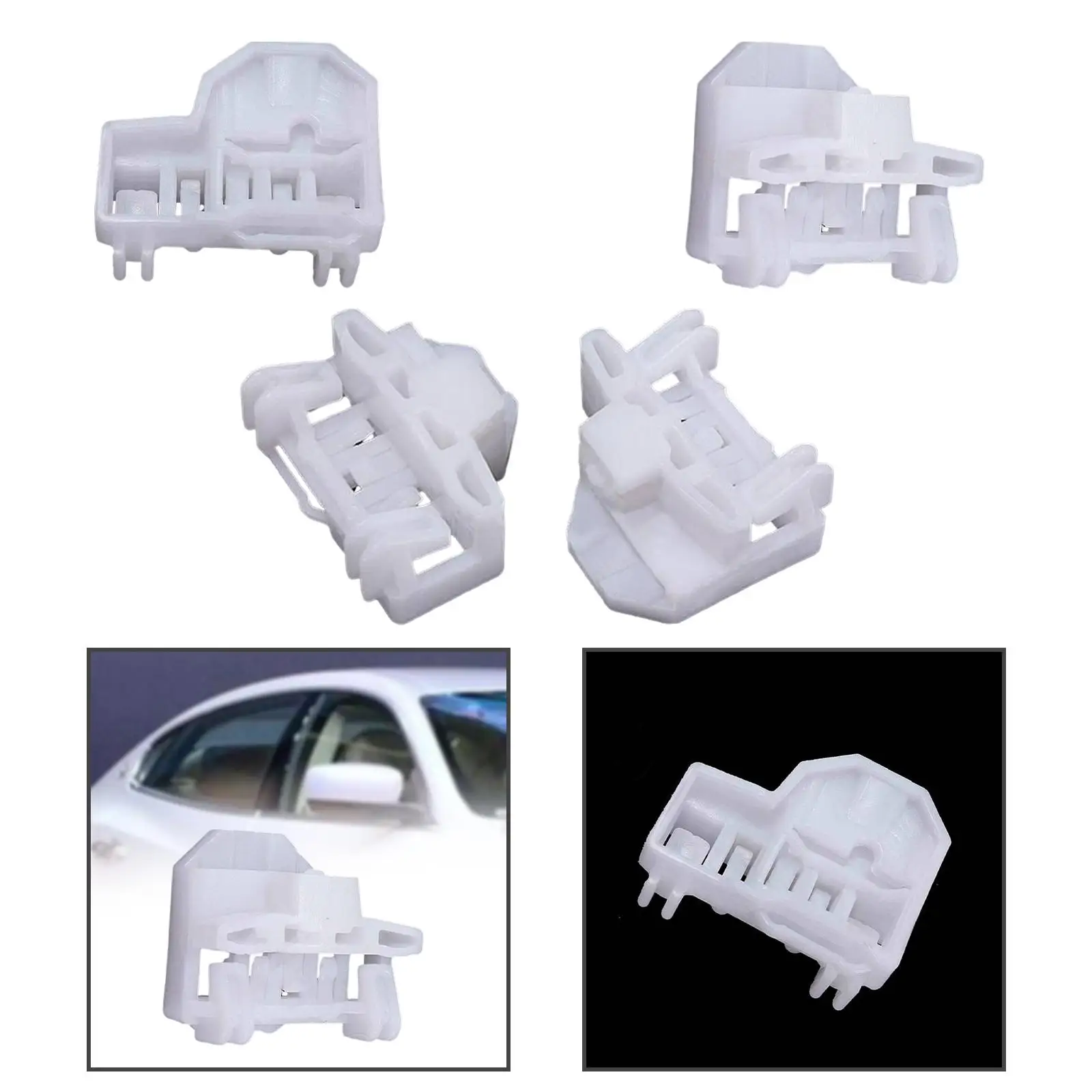 

Window Regulator Repair Clips 22697622 Car Accessories Car Hardware White Window Regulator Clips for Seat Arosa Ibiza