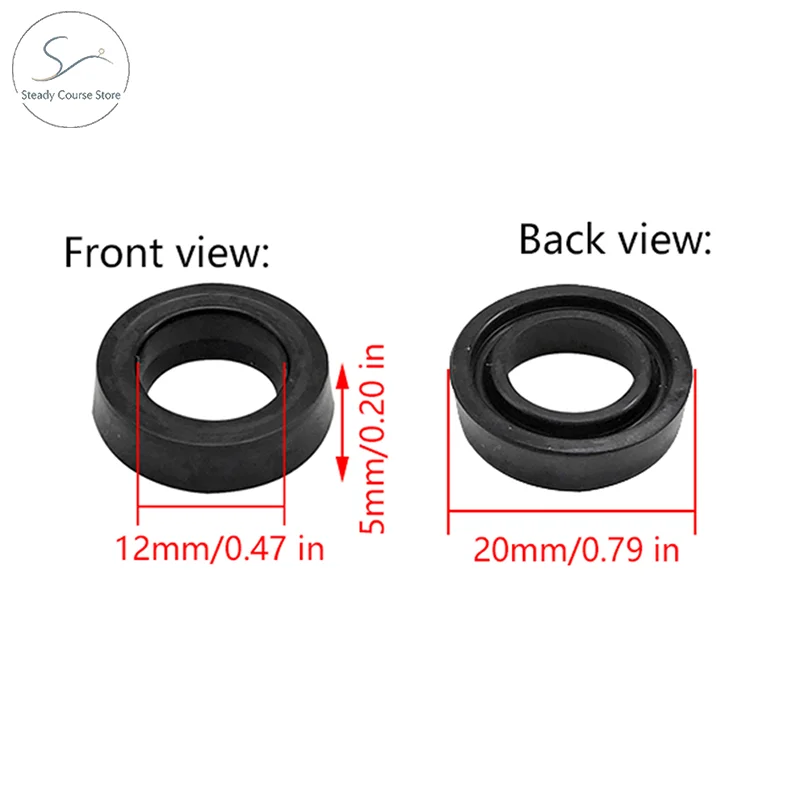 3PCS Portable Cleaning Machine High Pressure Cleaning Machine FK47 Pump Head Water Seal Sealing Ring Oil Seal