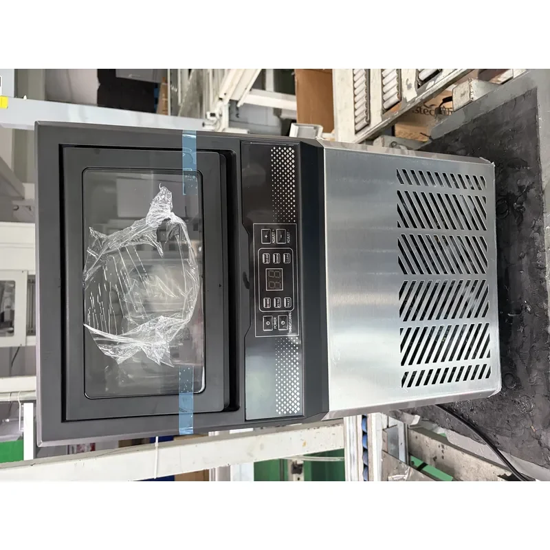 Commercial Electric Ice Maker Machine Auto-Cleaning 44 Ice Cubes Efficient Quiet Stainless Steel 30-40kg/day Capacity Hotel
