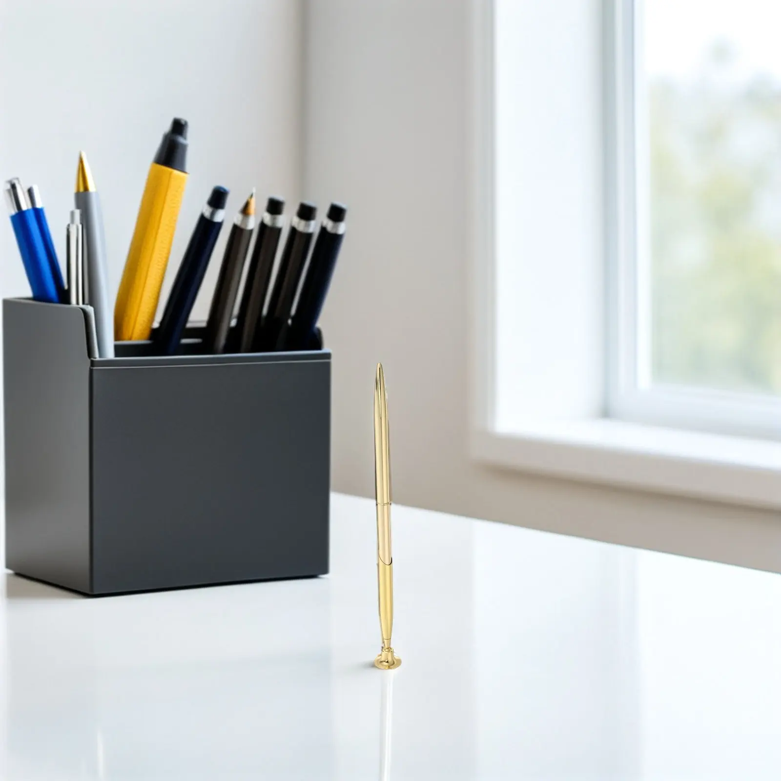 

2 комплекта золотых шариковых ручек для приемов, металлические, 0,5 мм, с держателем для гостей, для подписи на свадьбу, для офиса, для деловых встреч