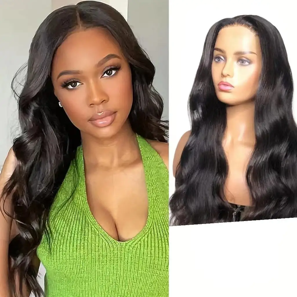 

Best Quality Silk Base Full Lace Human Hair Wig Wave 13x6 Peruvian Remy 360 front with Baby Hair Wave silk top clear lace front