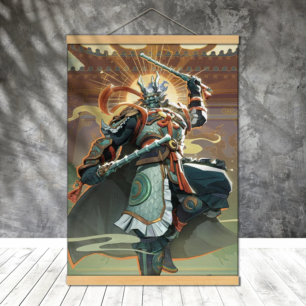 rivals SORCERER IMMORTAL Video Game Posters Painting Decor Scroll Digital Canvas Unframed Decorative Tapestry