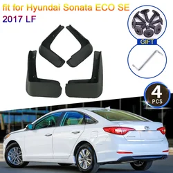 Mud Flaps for Hyundai Sonata ECO SE 2017 i45 LF Splash Guards Flap Mudguards Fender Front Rear Wheel Car Stying 4Pcs Accessories