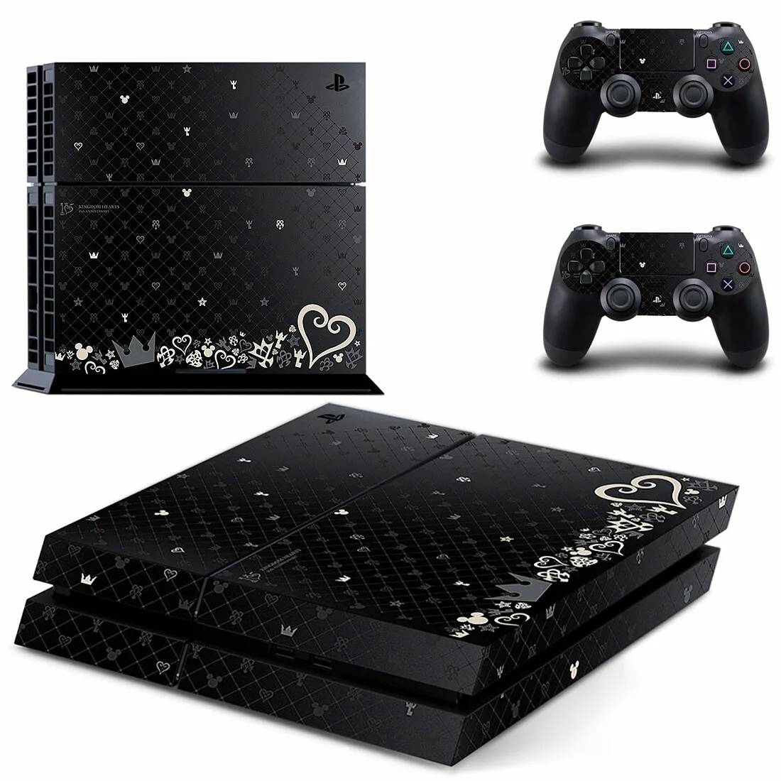 Kingdom Hearts PS4 Skin Aufkleber Aufkleber Cover Schutz für Konsole und Controller Skins Vinyl