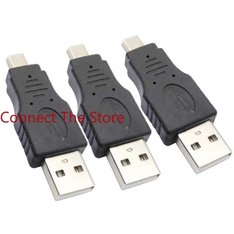 4PCS Supply USB 2.0 Public To Mini       V3/mini5p  Data Conversion Head