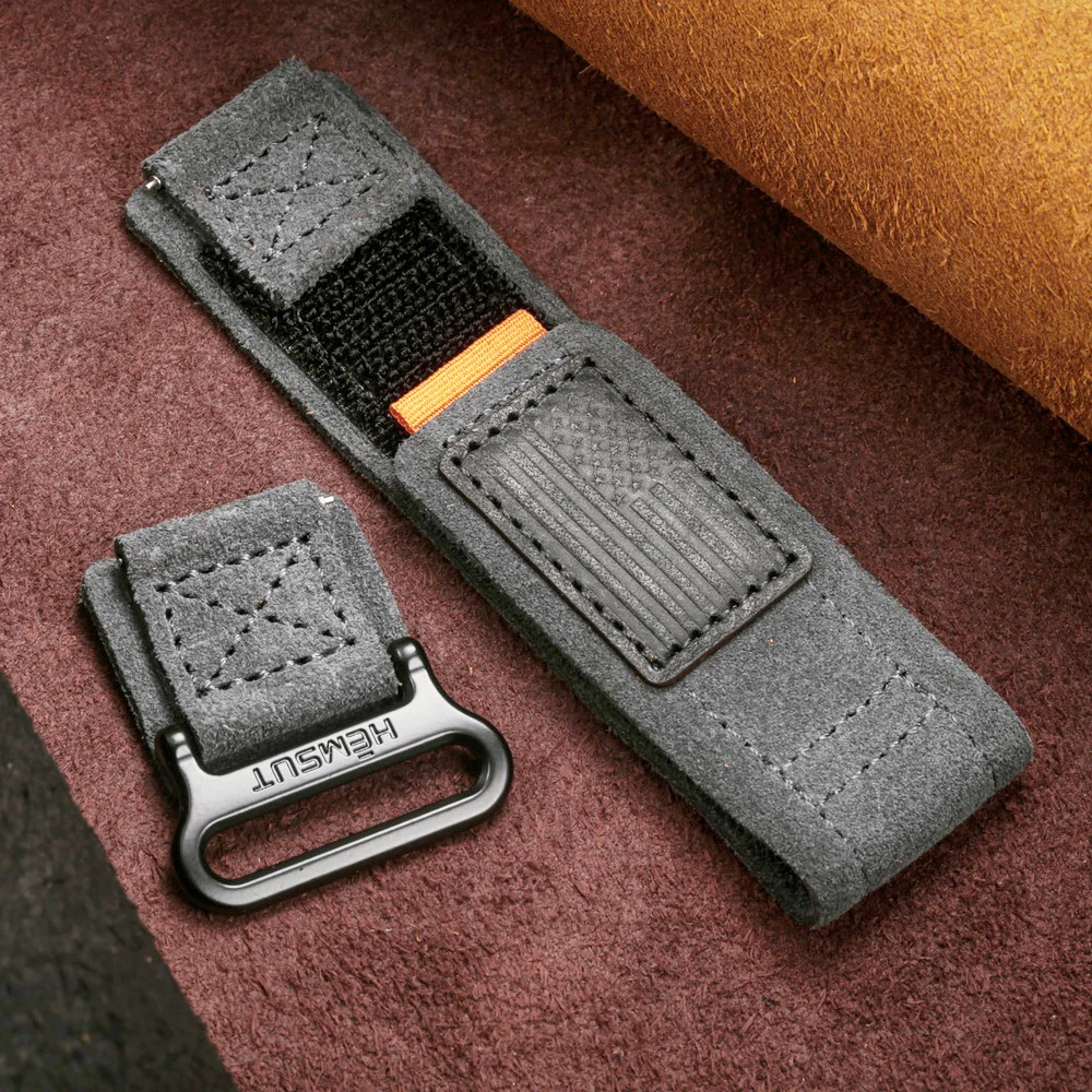 스웨이드 소가죽 시계줄 퀵 릴리즈 20 22MM 빈티지 - Suede Strap Watch 리뷰 및 가격
