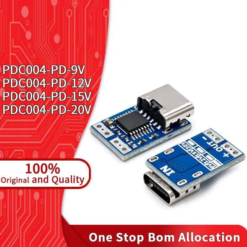 PDC004-PD-9V 12V 15V 20V 4W Isolated DC-DC Module Regular Output Power IC Electronic Component Accessories PDC004-PD Module