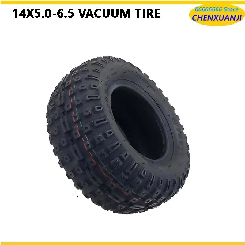 

Durable 14 Inch 130/70-6.5 Tubeless Vacuum Tire for ATV, Beach Bike, and Kart Applications
