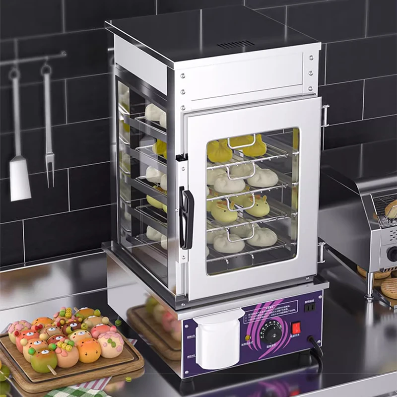#~for steamed bun machine Convenience store breakfast shop steamed bun cabinet Insulated display cabinet steamed bun machin