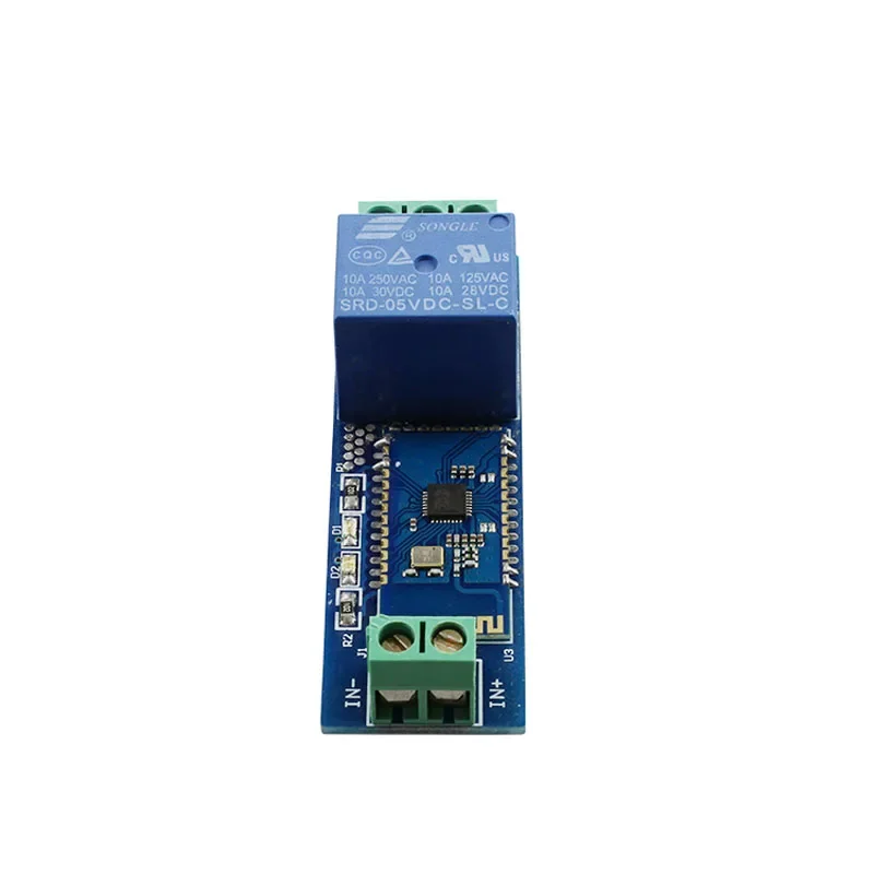 Módulo de relé Bluetooth para teléfono móvil Android, interruptor de Control remoto inalámbrico IoT, 1 canal, 5V, 12V