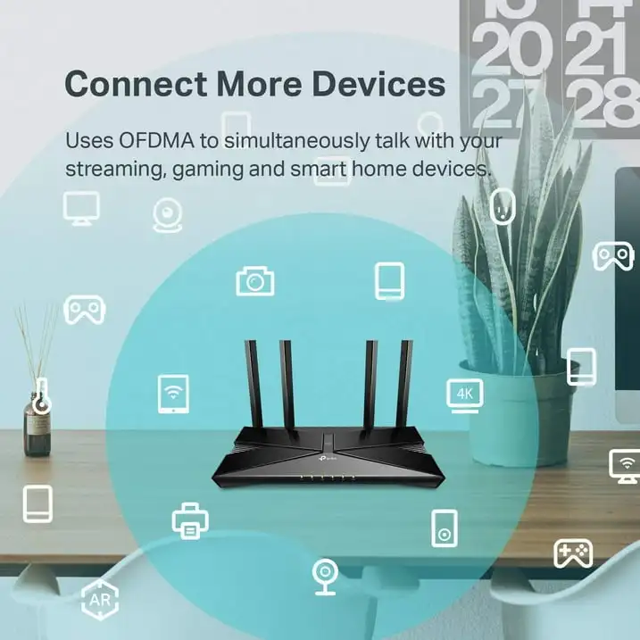 Router wireless Ethernet TP-Link Archer AX10 IEEE 802.11ax - 2.40