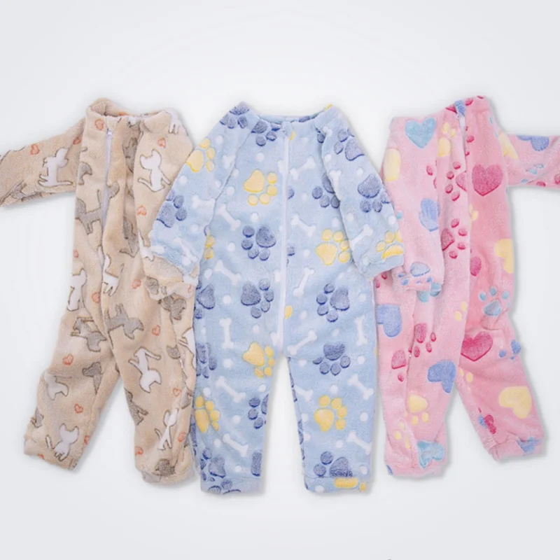 Baby Coral Velvet Sleepwear Autumn Winter Clothes Zipper Padded Fleece Boy Girl Pajamas Newborn Cute Jumpsuit Pajamas Clothing