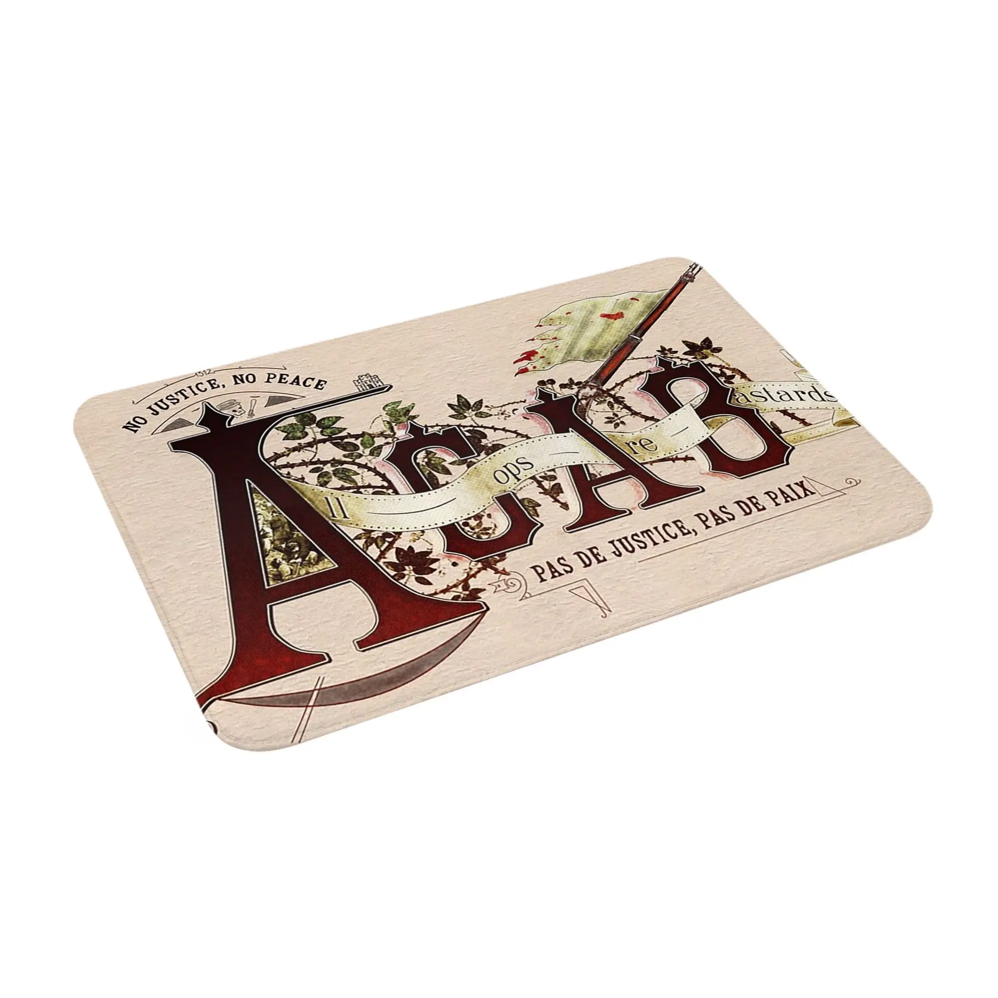 

Vintage ACAB Anti Police Action Anti-slip Doormat Floor Mat Carpet Rug for Kitchen Entrance Home Living room Footpad Mats