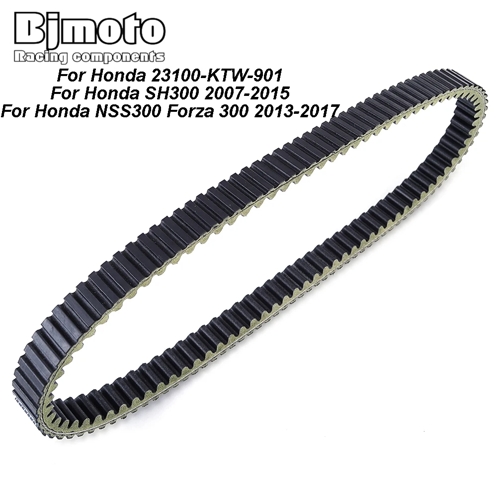 DRIVE BELT TRANSFER CLUTCH BELTS For Honda NSS300 Forza 300 2013-2017 SH300 2007-2015 23100-KTW-901