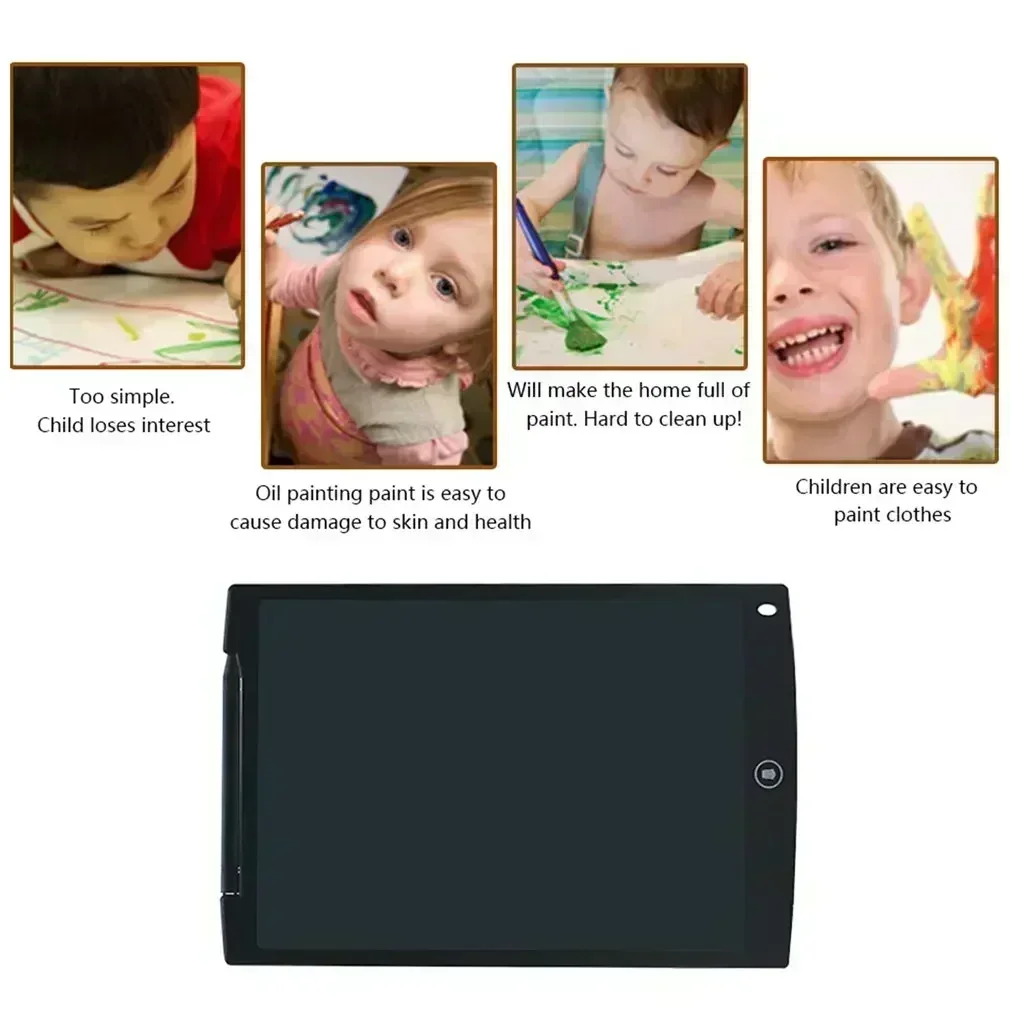 8.5/10/12/16 em lcd prancheta escrita tablet dígito magia blackboard arte pintura ferramenta crianças brinquedos jogo de cérebro presente da criança