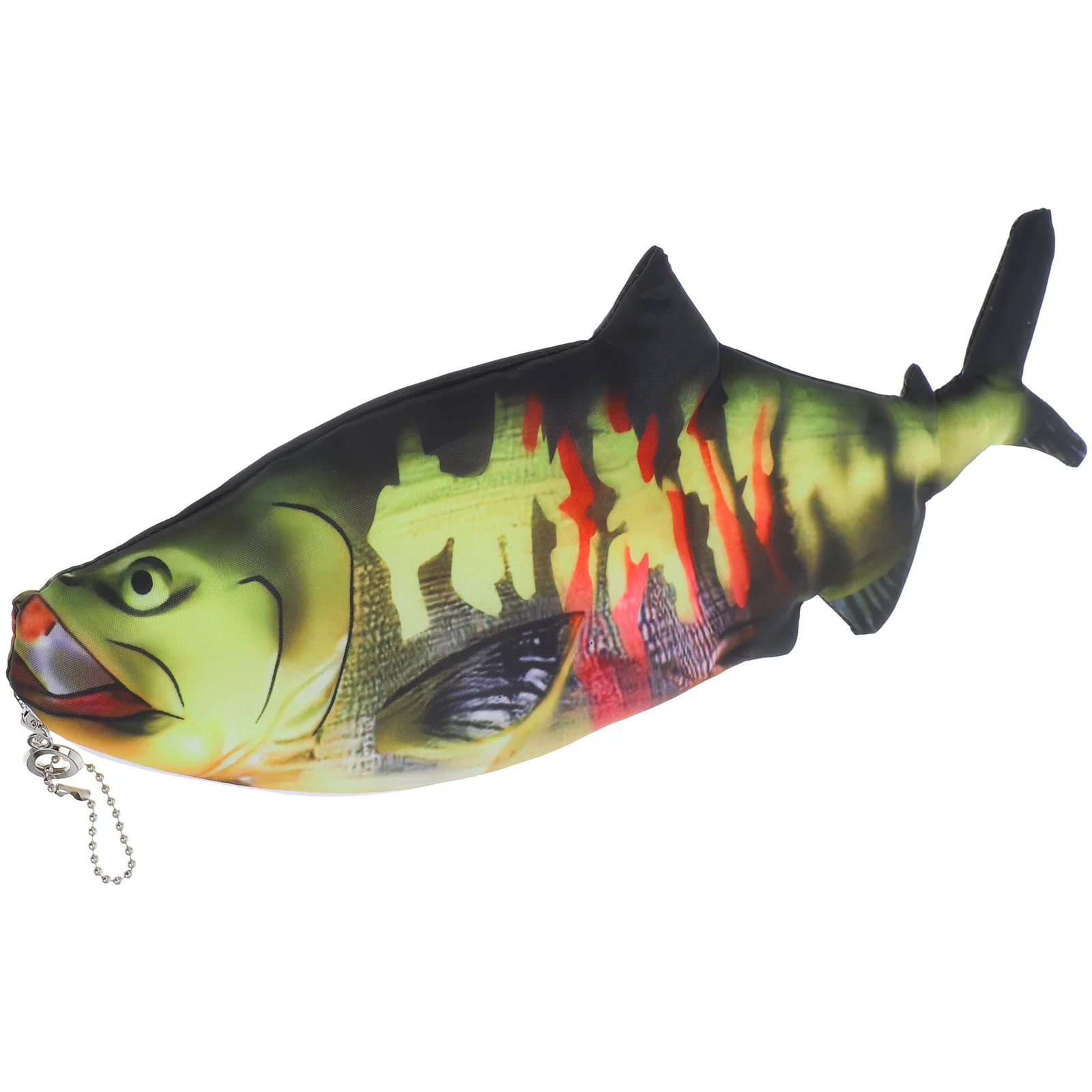 

Fish Shaped Pencil Case Spacious Polyester Pencil Pouch For Stationery Organizer Fish Mouth Coin Purse Makeup Bag Travel