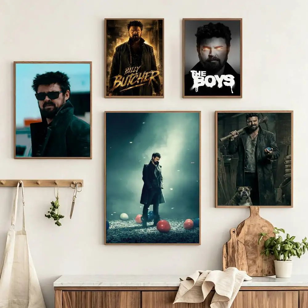 The B-Boys Billy Butcher K-Karl  Custom HD Waterproof Self Adhesive Wall Art Poster