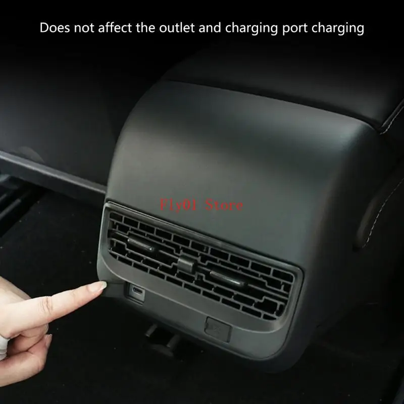 مقاعد الصف الخلفي لمنفذ تكييف الهواء وغطاء فتحات التهوية للمقعد الخلفي #2