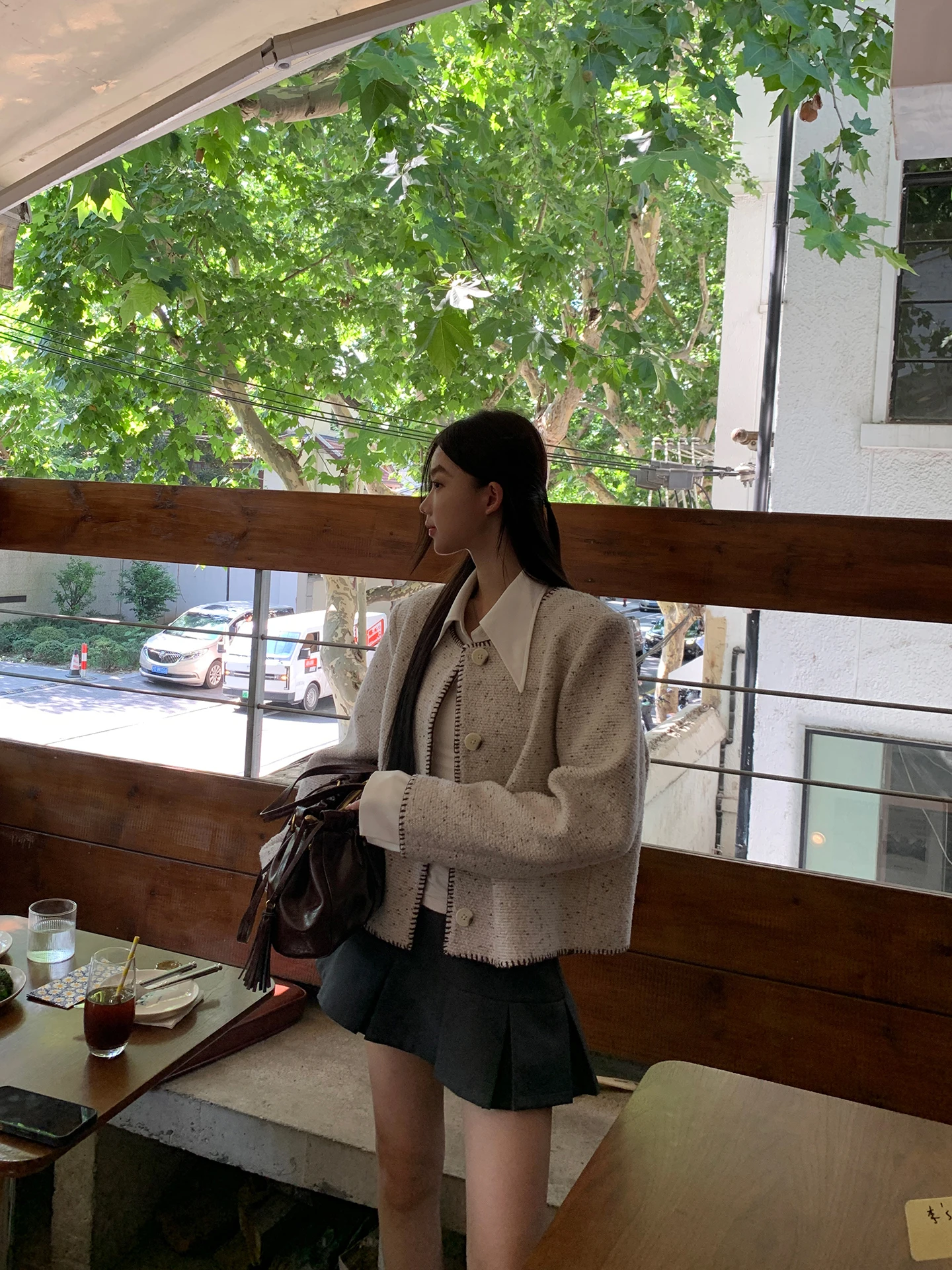 Red Celebri manteau en laine femme ort Sle automne hiver Faion vêtements d'extérieur Polyester 70% laine 30% col bouton unique