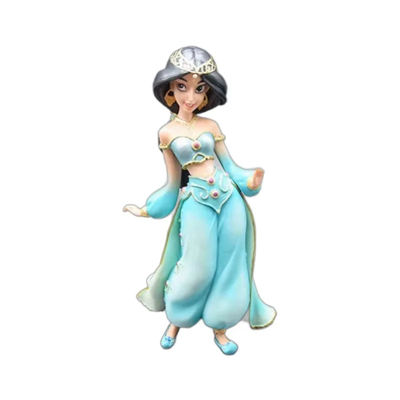 جديد الجليد الأميرة إلسا آنا الشعر الطويل دمية على شكل أميرة تحصيل تمثال ديكور المنزل نسخة التجارة عبر الحدود لعبة الشكل #5