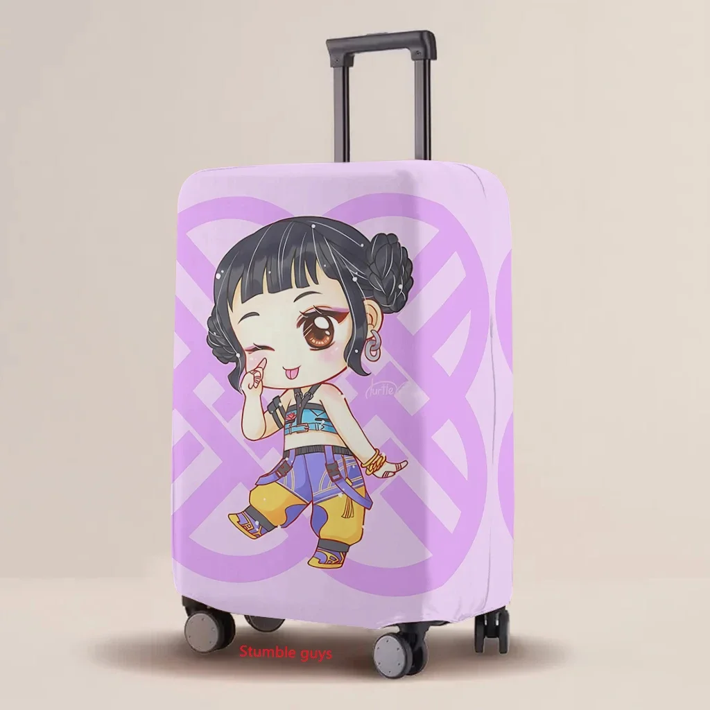 Pokrowiec na walizkę z motywem Kpop Demon Hunters, odporny na zużycie, elastyczny, modny, ochronny, akcesoria podróżne ​