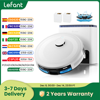 Lefant M2L Plus Robot Vacuum Cleaner with Automatic Dust Station,6000Pa suction Laser Navigation with Mapping Ideal for Pet Hair