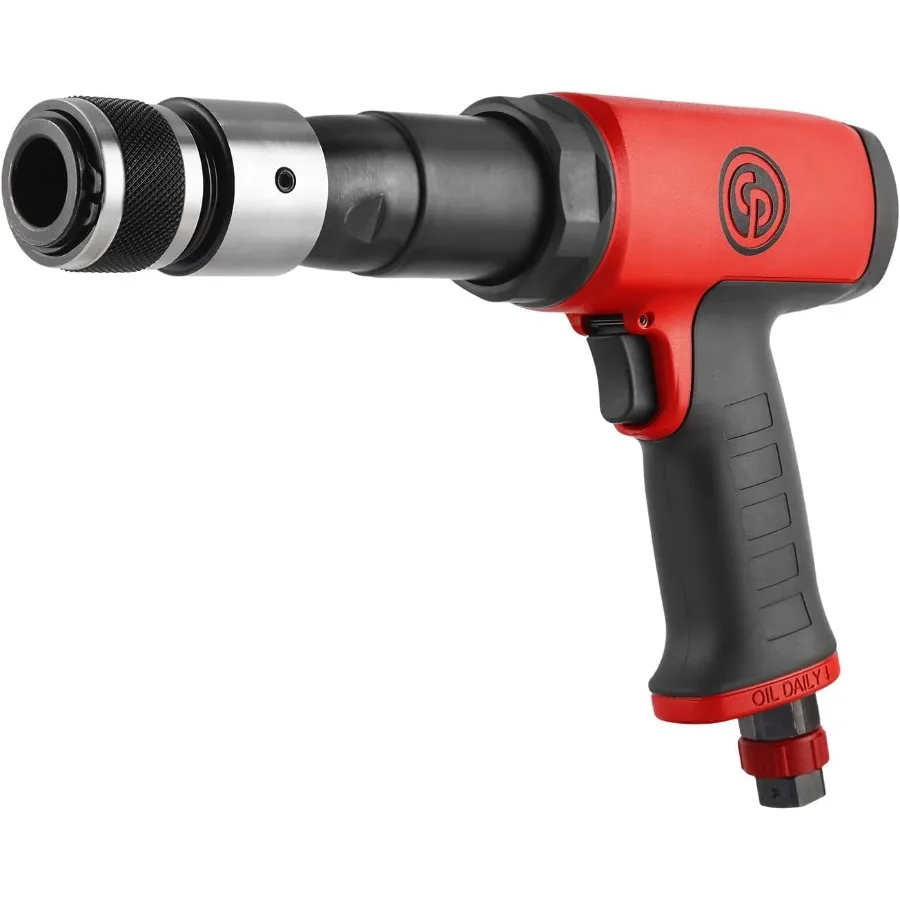 Pneumatischer CP7165 langer Lufthammer mit 0,401 Zoll (10,2 mm) Rundschaft für Hochleistungsbau- und Abbruchanwendungen