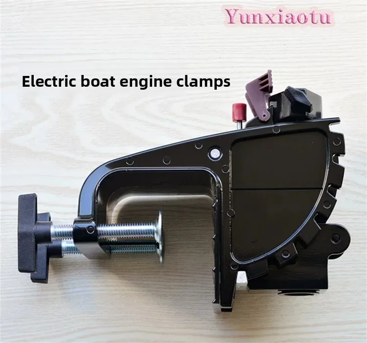 Transducer Mount For ET54 Pusher Trolling Motor Modified External Boat Clamp Suspended Marine Machine Holder