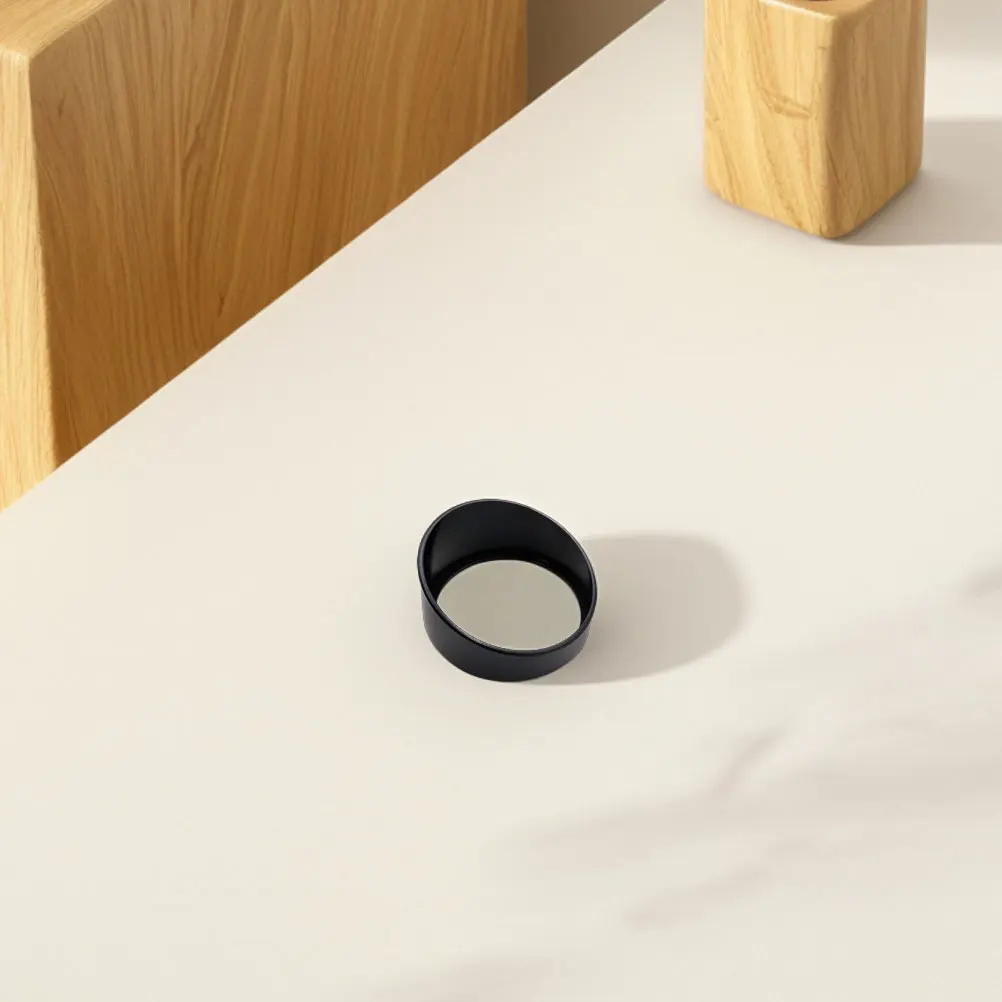 

2 pcs Universal Car Dashboard Sunshade Hat Durable Plastic Black Single Hole 52Mm Easy Installation Blocks Sun Glare Automotive