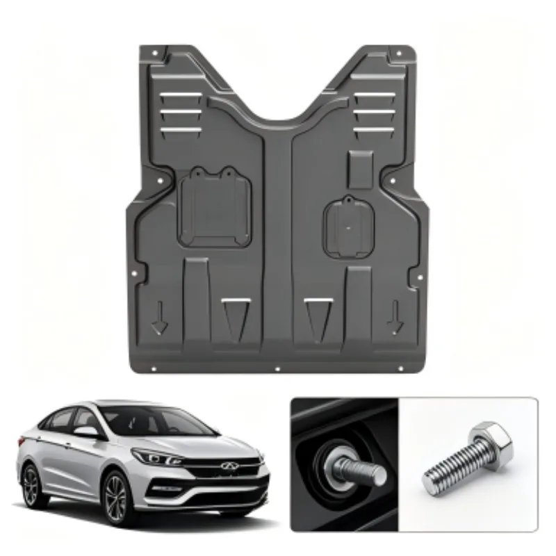 Engine Splash Shield Durable Underbody Skid Plate and Chassis Protection for 2019-2024 Chery Arrizo EX 1.5T