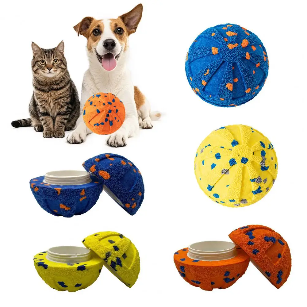 Interactive Dog Ball Toy Electric Vibrating Dog Ball Three Play Modes Textured Smart Bouncing Ball for Medium to Large Dogs Chas