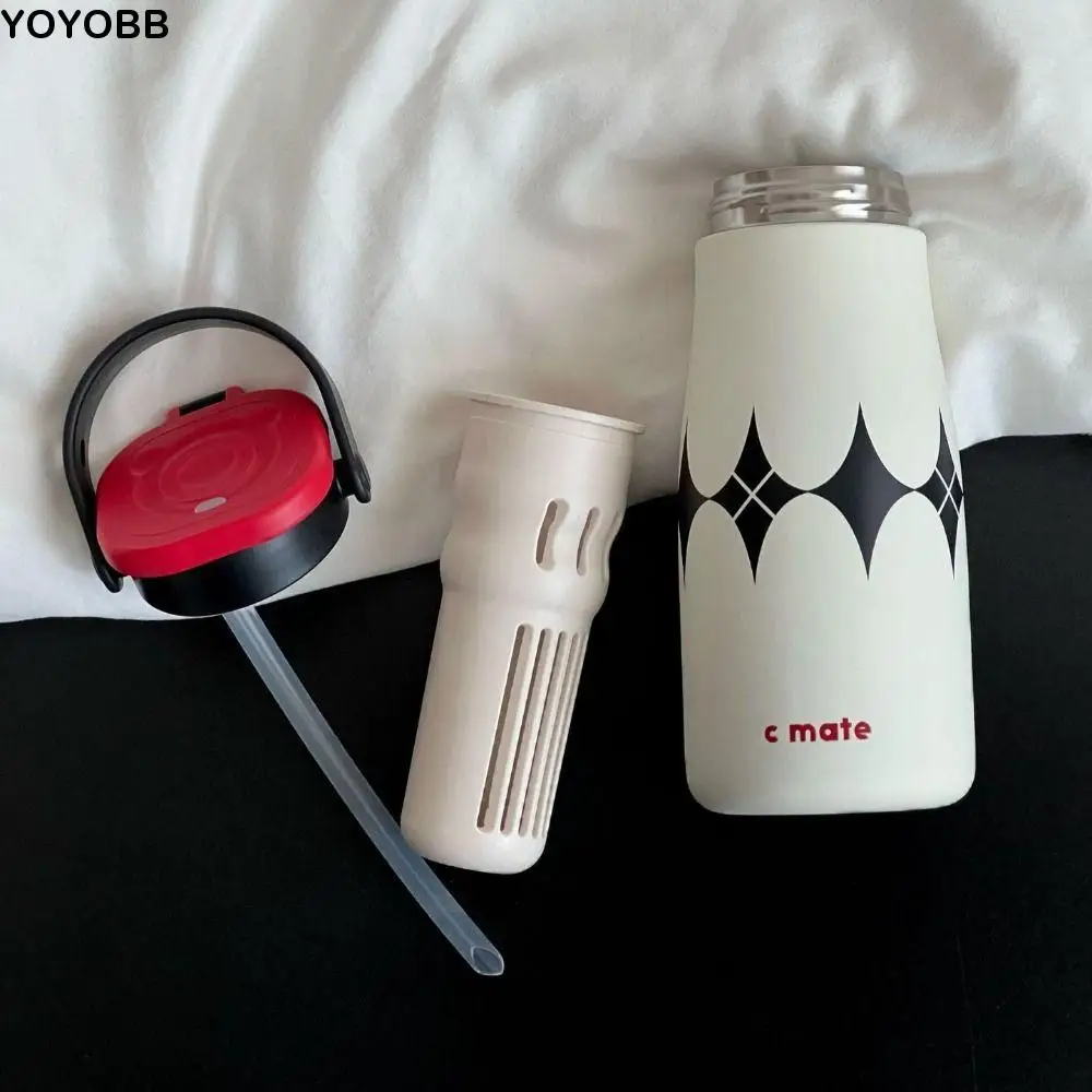 

Термальная бутылка для воды большой емкости, 600 мл, герметичная спортивная бутылка-термос, портативная, сохраняющая холод и тепло, изолированная чашка для путешествий