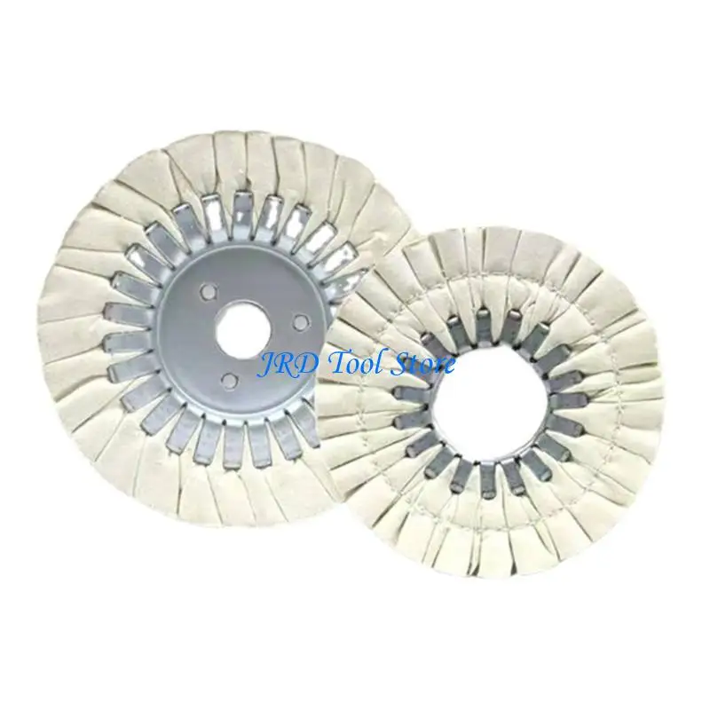 A2UD Cotton Airway Flap Discs 150mm Round Sanding Discs for Angle Grinder Die Grinder
