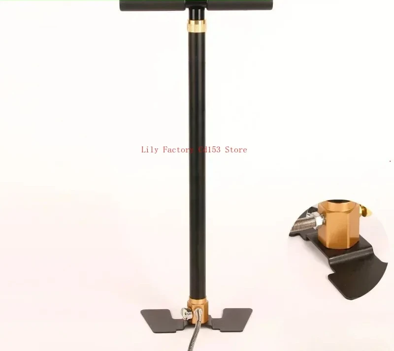 Hot SalesAir Pcp Hand Pump 4 Stage Airr Ifle Paintball Airg Un Manual Pneumatic 4500Psi/30Mpa Oil Moisture Filter Compressor