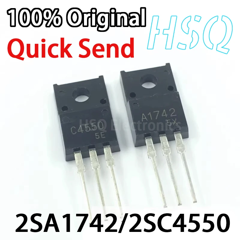 1PAIR/2PCS 2SA1742 2SC4550 A1742 C4550 Switch Transistor Brand New Spot Pair