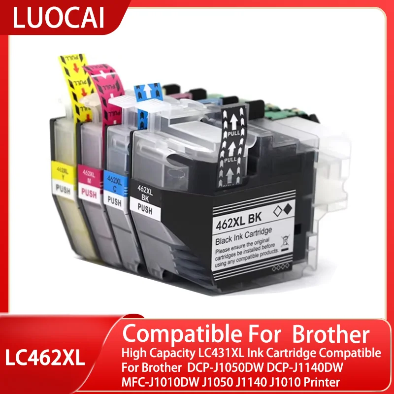 High Capacity LC462XL Ink Cartridge Compatible For Brother MFC-J4340DW J4440DW J4540DW J5855DW J5955DW J6555DW J6955DW J6957DW