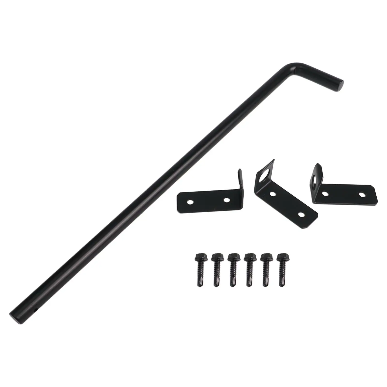 Double Door Lock Cane Bolt Fence Reinforcement Sturdy Metal Construction Easy Installation Process For Double Doors