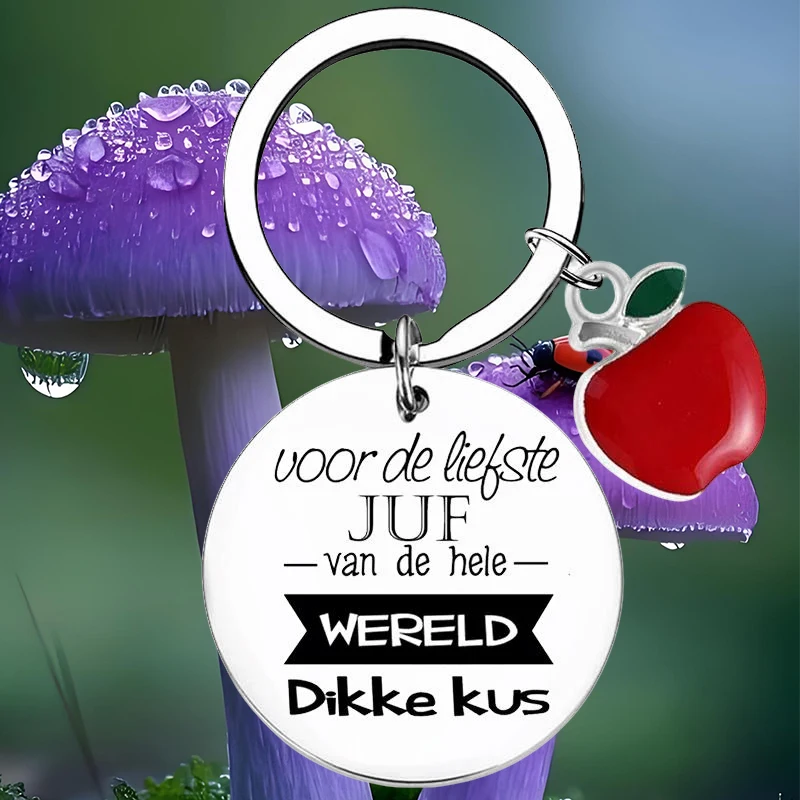 Dutch liefste juf Teacher Appreciation Gifts, Term Begin Term End Graduation Gift for Teachers