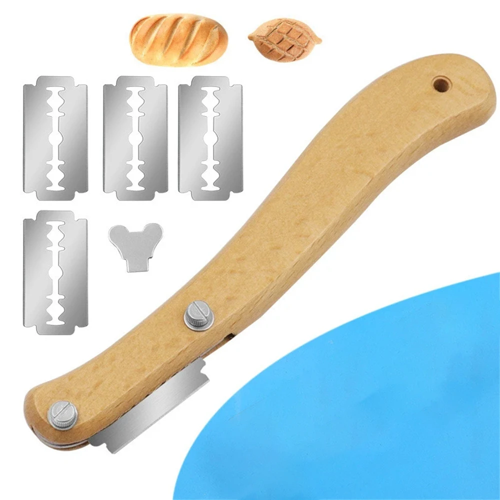 1Set, Bread Cutter French Bread Scoring Lame Dough Slashing Tool Bread Scoring Knife Scoring Cutter Toast Knife Kitchen Tools