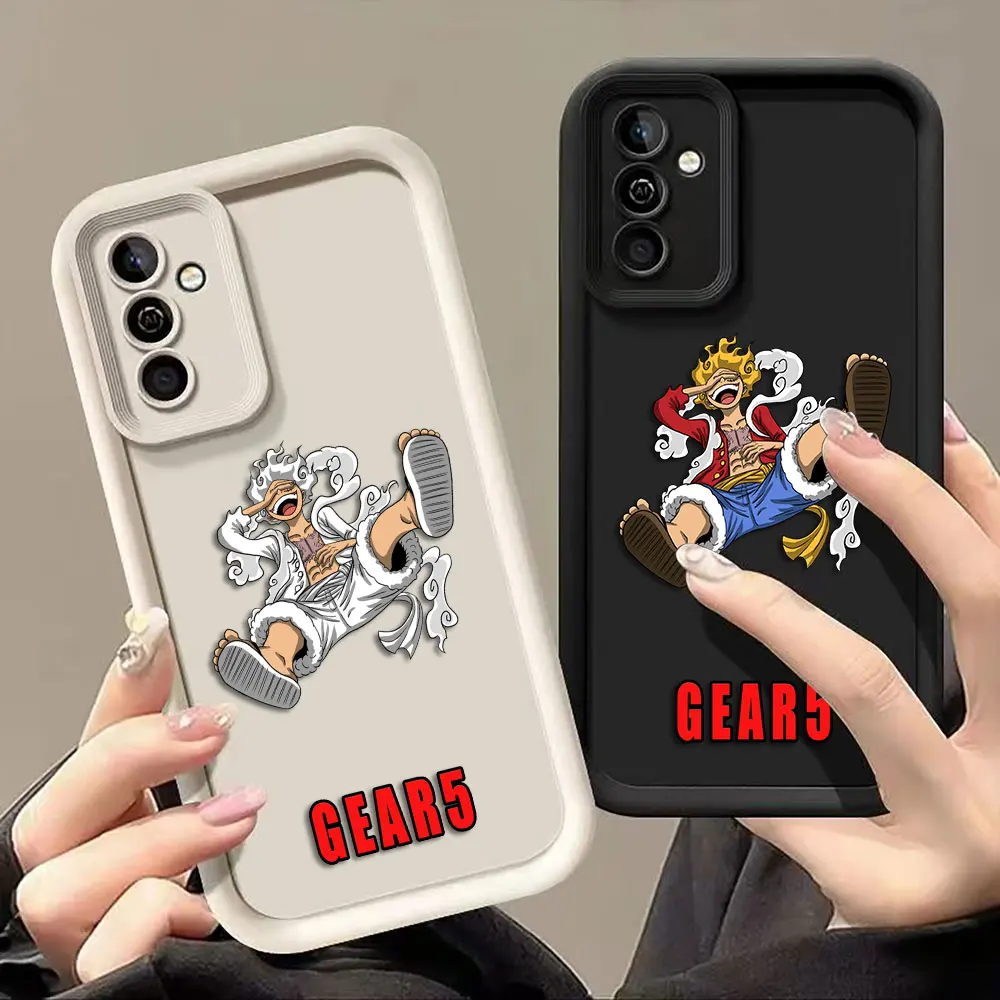 

One P-Piece Gear 5 Luffy Phone Case For Xiaomi POCO F8 F7 ULTRA F5 F4 F3 C40 M6 M7 X3 X4 GT X5 X6 X7 PRO Cover TPU Case Shell