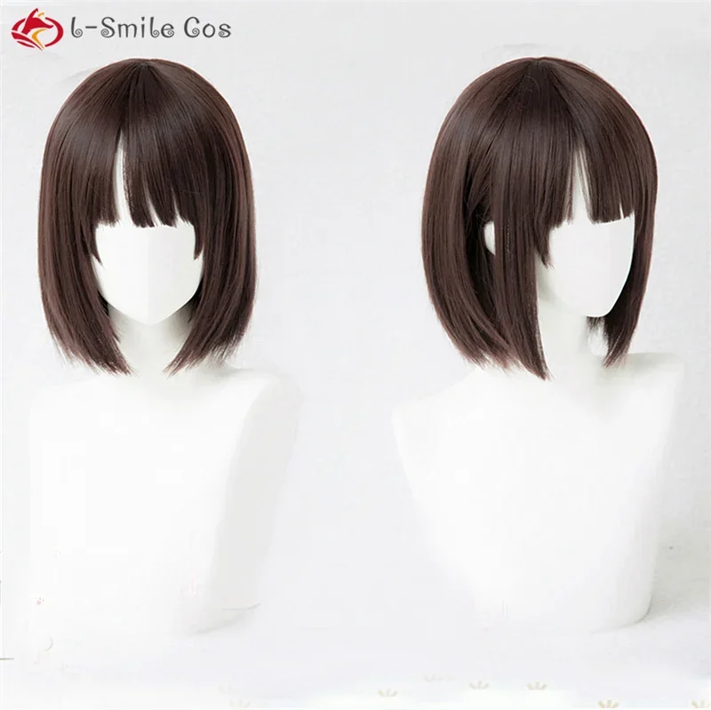 Anime Saekano How to Raise a Boring Girlfriend Cosplay Wigs Megumi Katou Synthetic Wig Hair Halloween Party Wigs + Wig Cap